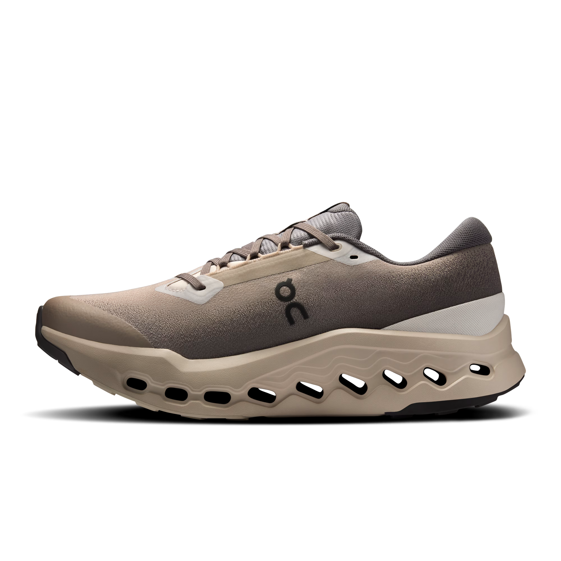 On Mens Cloudsurfer Trail 2 Waterproof Cinder/Desert 3MF30243318