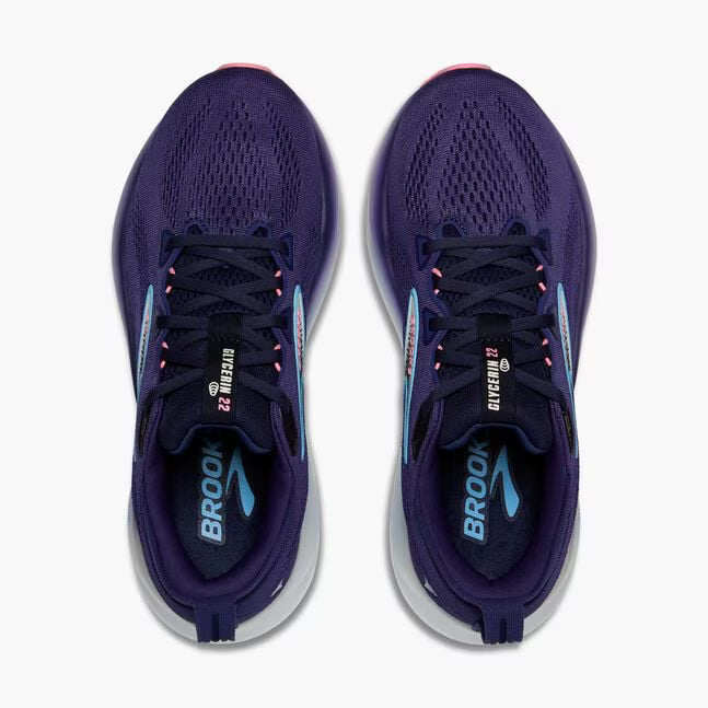Brooks Women's Glycerin GTS 22 - Blue Ribbon/Peacoat/Dianthus 1204351B429