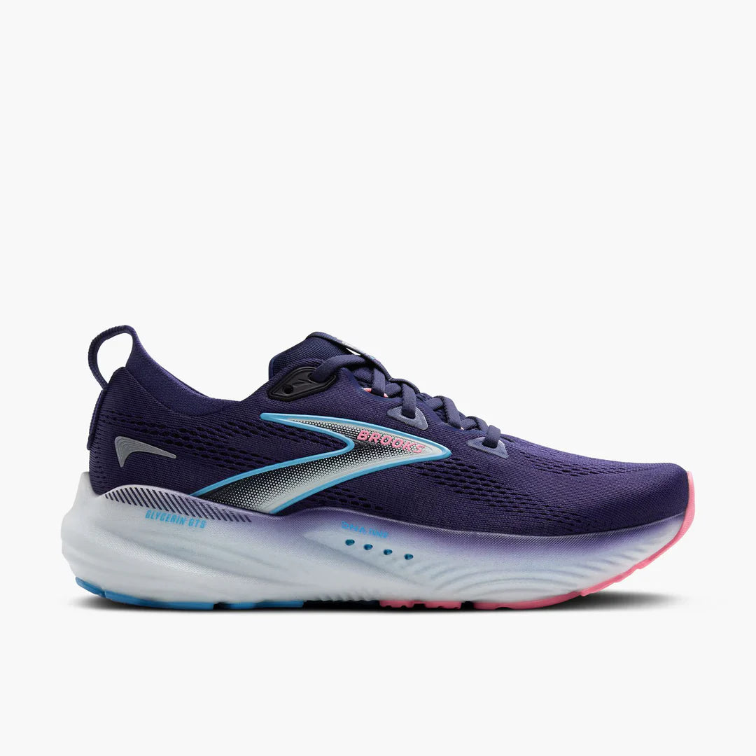 Brooks Women's Glycerin GTS 22 - Blue Ribbon/Peacoat/Dianthus 1204351B429