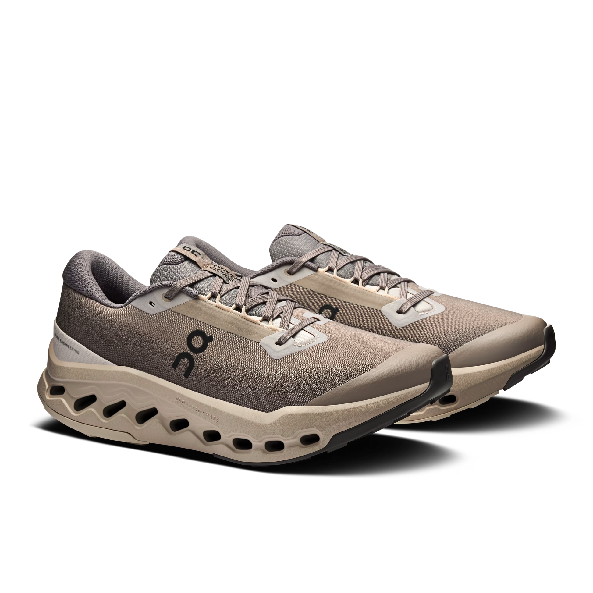 On Mens Cloudsurfer Trail 2 Waterproof Cinder/Desert 3MF30243318