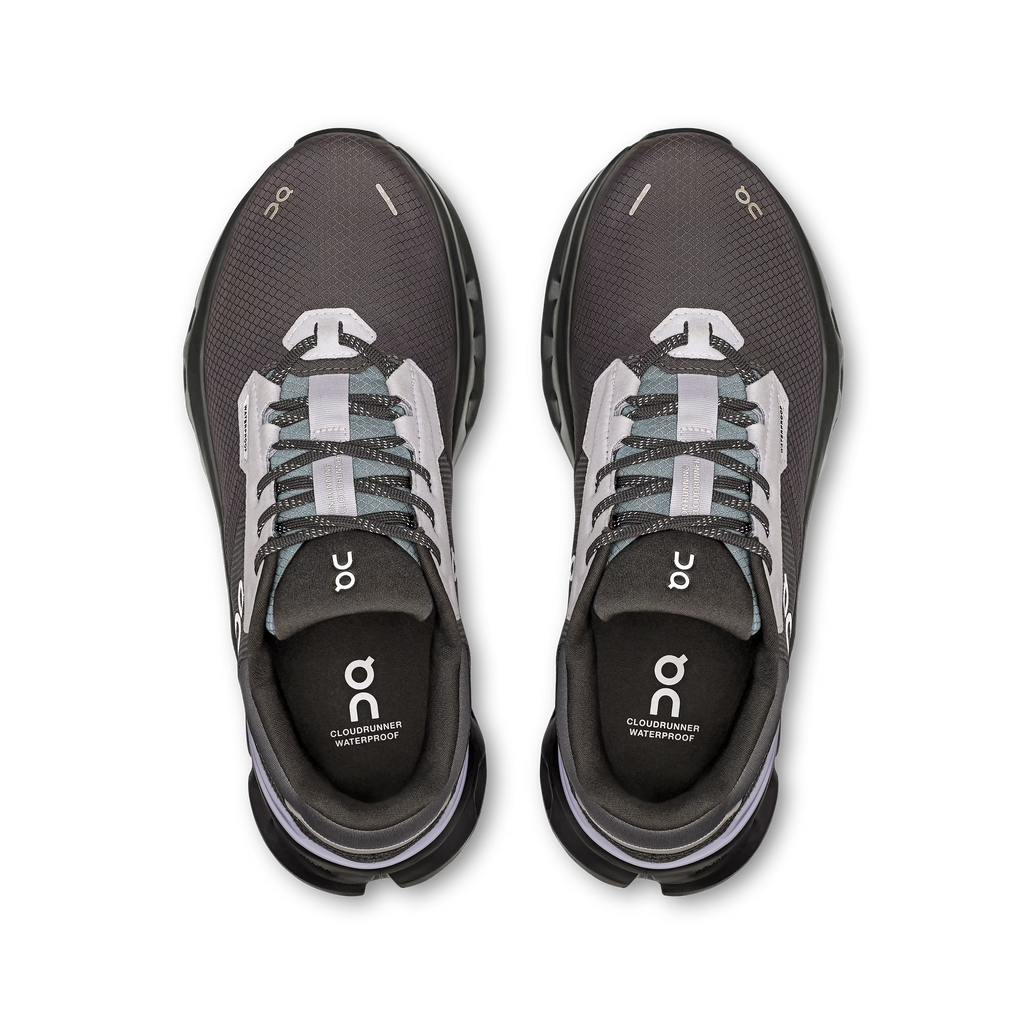 On Women's Cloudrunner 2 Waterproof Sneakers Iron/Nimbus 3WE10140929