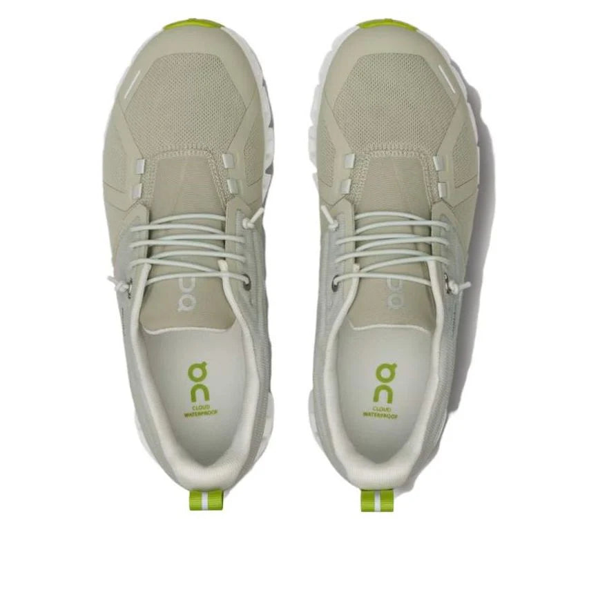 On Women's Cloud 5 Waterproof Chalk/Ice 59.97758