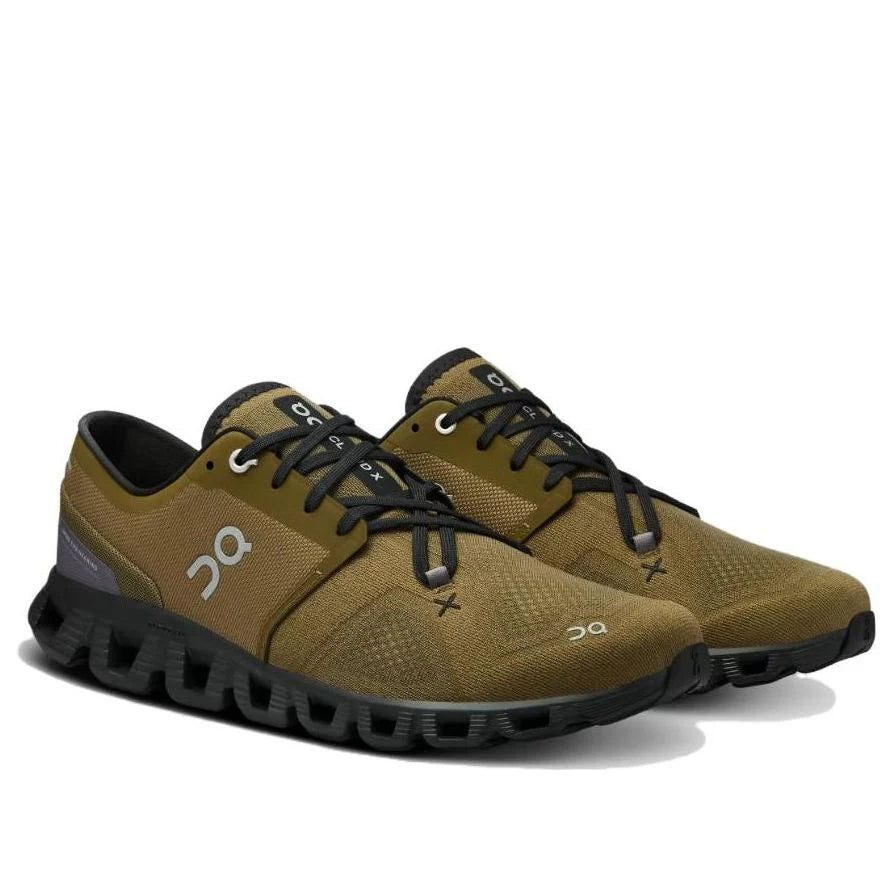 On Men's Cloud X 3 Sneakers Hunter | Black 60.98101