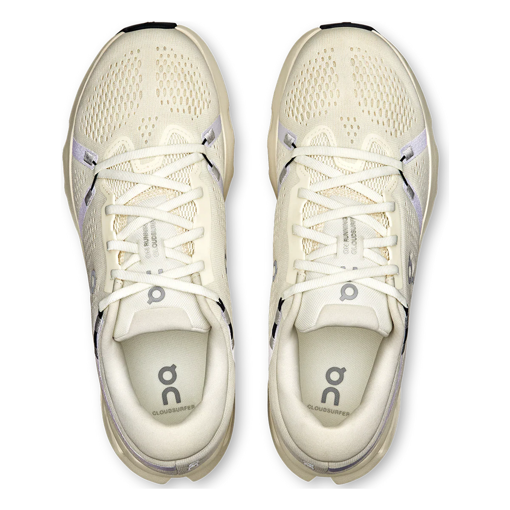 On Womens Cloudsurfer 2 Ivory/Ivory 3WF10103334