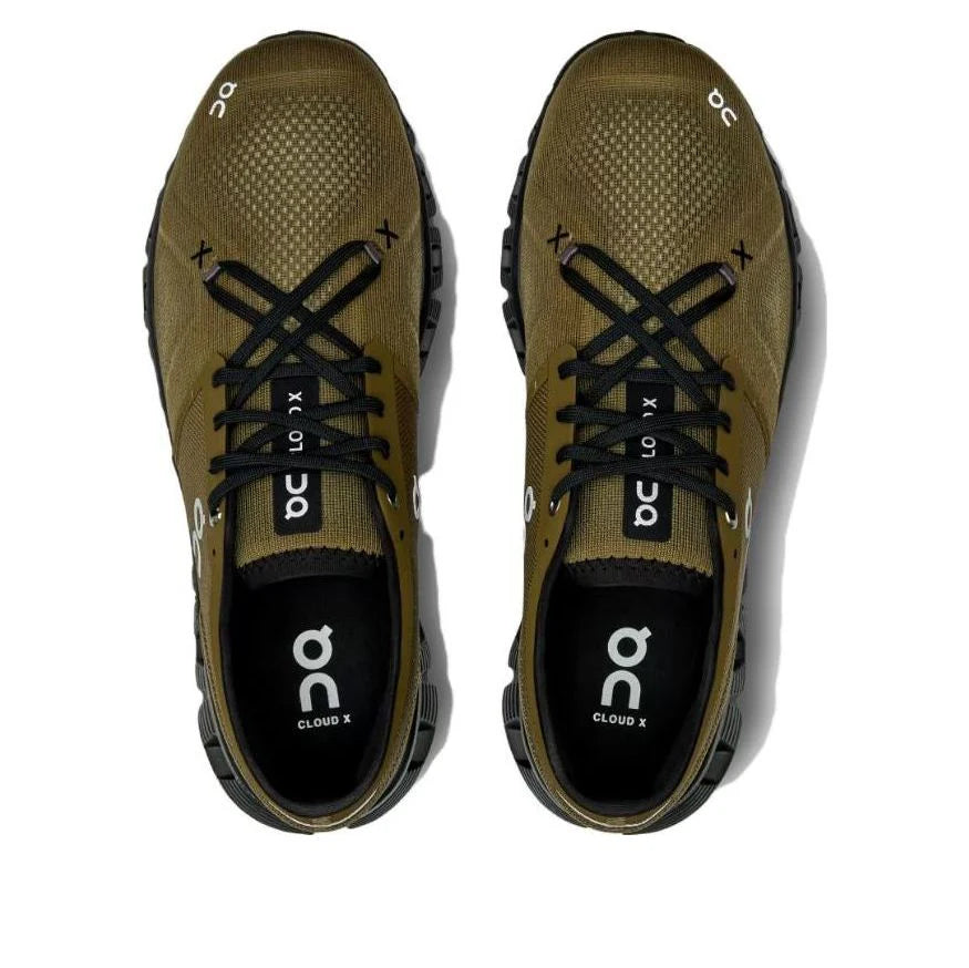 On Men's Cloud X 3 Sneakers Hunter | Black 60.98101