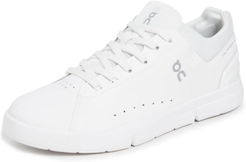 On Mens The Roger Advantage 1 All White 3MD10640108