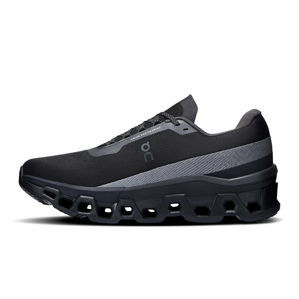 On Mens Cloudmonster 2 Black/Black 3ME10121043