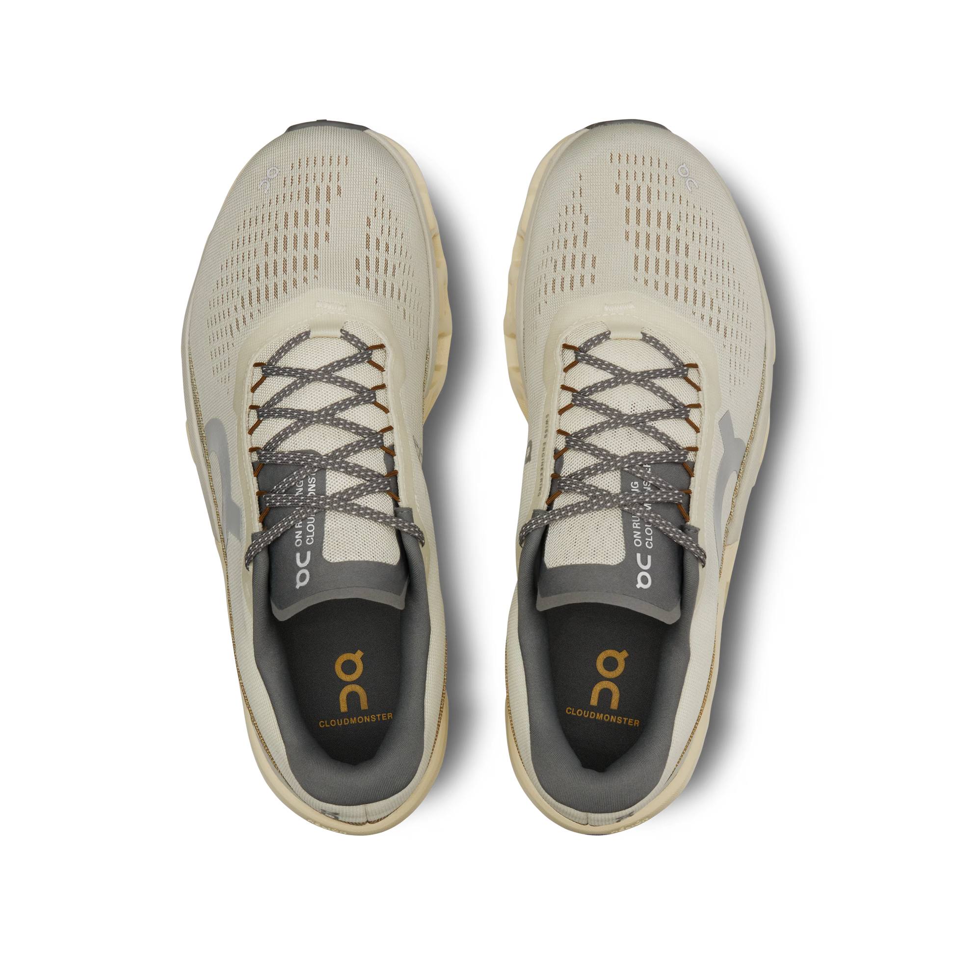 On Men's Cloudmonster 2 Cream/Ice 3ME10122569