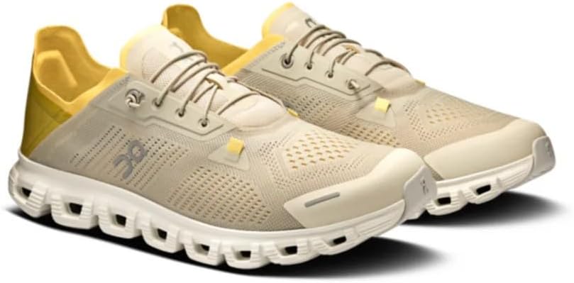 On Men's Cloud 6 Coast Sneakers Pelican/Ice 3MF10033692