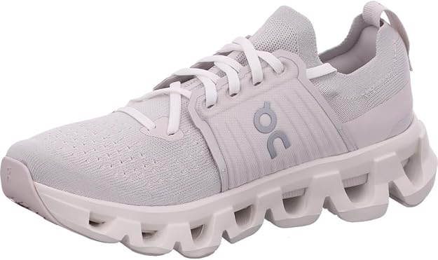 On Women's Cloudswift 4 Running Shoes Wolf/Sand 3WF10113219