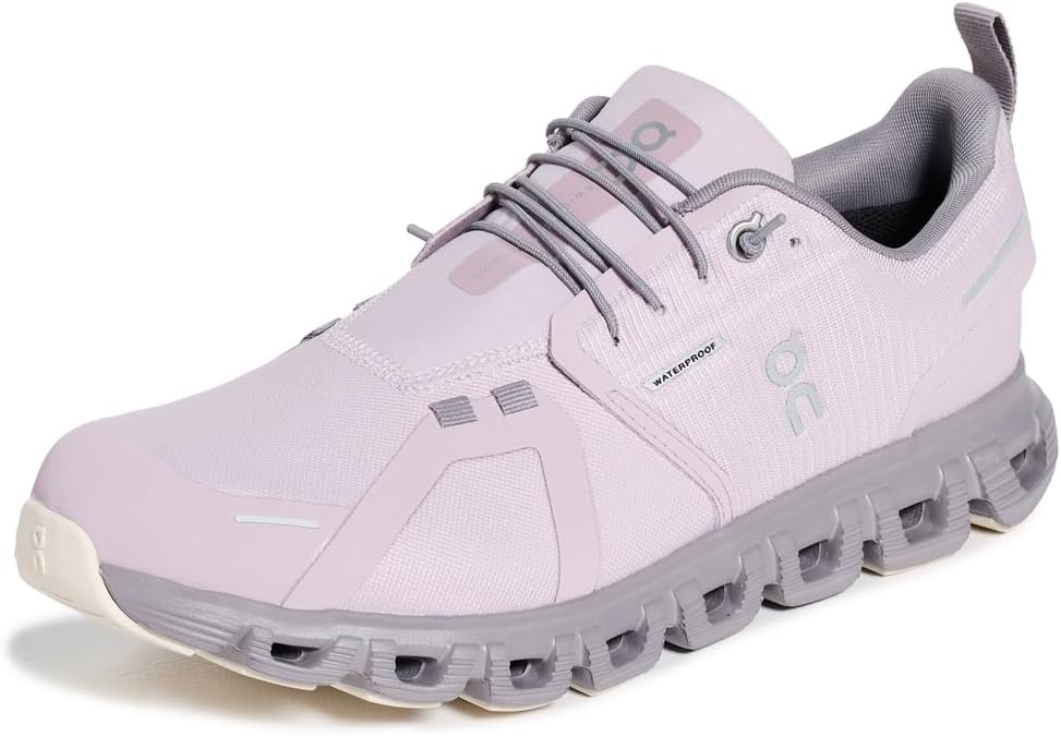 On Women's Cloud 6 Waterproof Sneakers Mauve/Zinc 3WF10053037