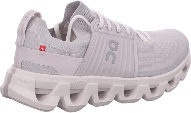 On Women's Cloudswift 4 Running Shoes Wolf/Sand 3WF10113219