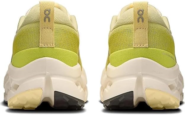 On Womens Cloudsurfer Trail 2 Ivory/Lime 3WF30103072