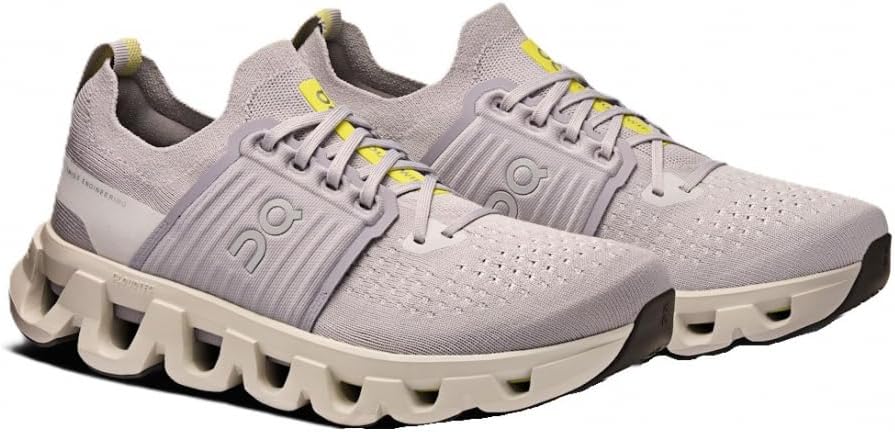 On Women's Cloudswift 4 Running Shoes Lilac/Wolf 3WF10114061