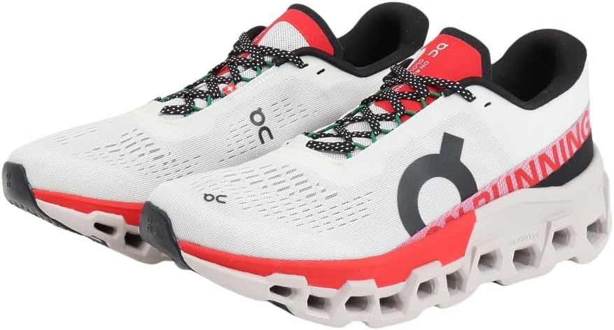 On Mens Cloudmonster 2 Ivory/Silver 3ME10122906