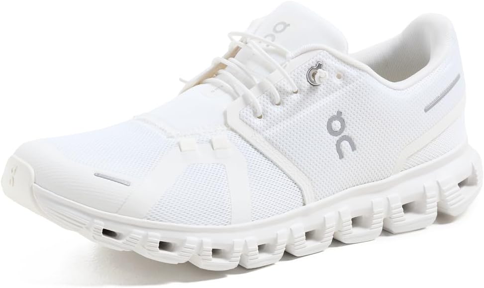 On Womens Cloud 6 Sneakers White 3WF10061200