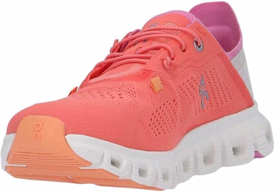 On Women's Cloud 6 Coast Sneakers Salmon/Pearl 3WF10023283