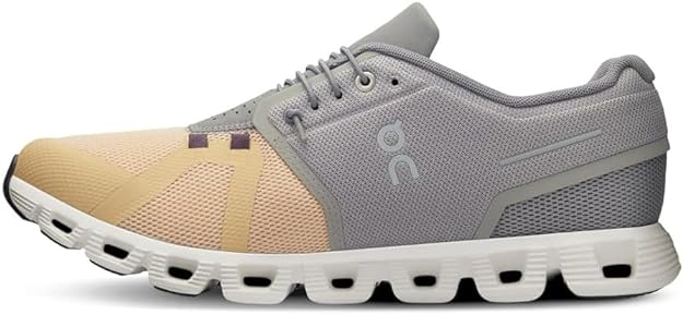 On Men's Cloud 5 Sneakers Fog/Savannah 59.98017