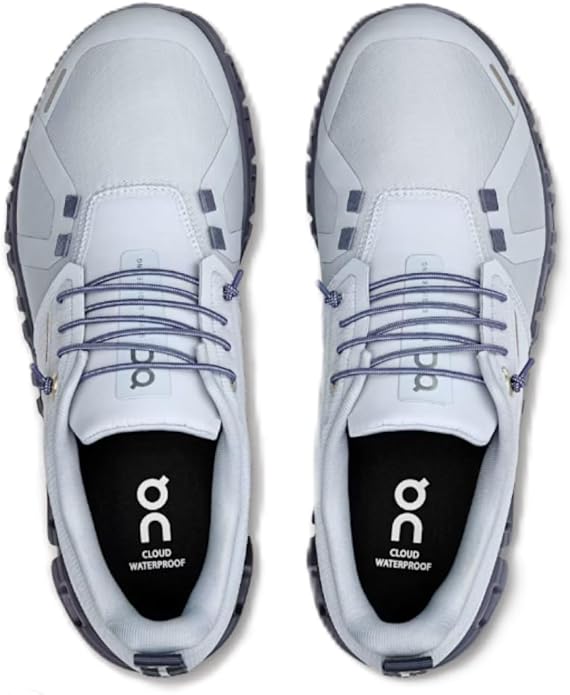 On Women's Cloud 6 Waterproof Sneakers Heather/Metal 3WF10053032