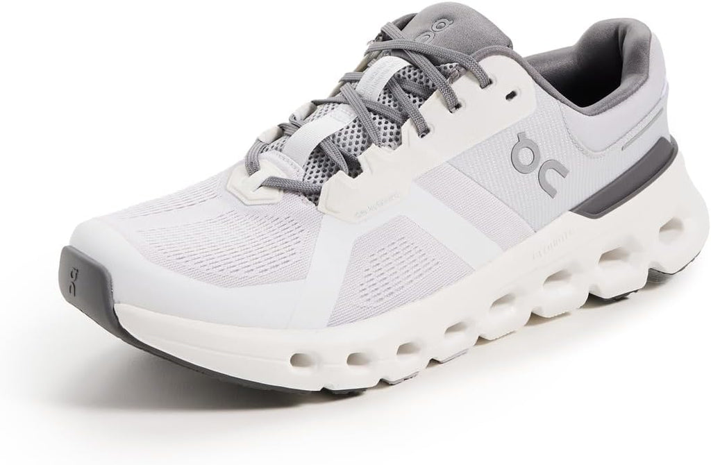 On Men's Cloudrunner 2 Sneakers Frost | White 3ME10140622