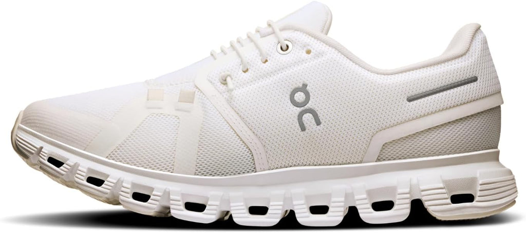 On Womens Cloud 6 Sneakers White 3WF10061200