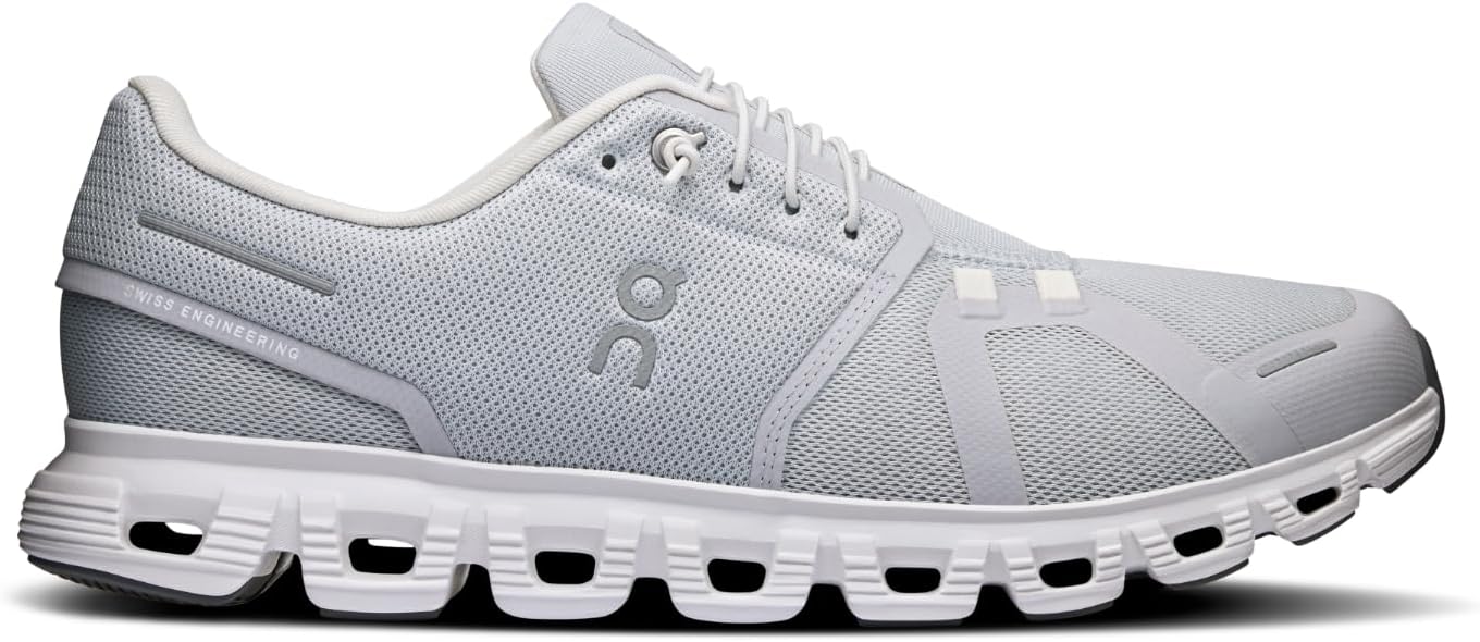 On Men's Cloud 6 Sneakers Glacier | White 3MF10070070