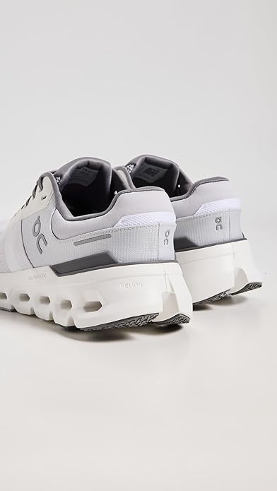 On Men's Cloudrunner 2 Sneakers Frost | White 3ME10140622