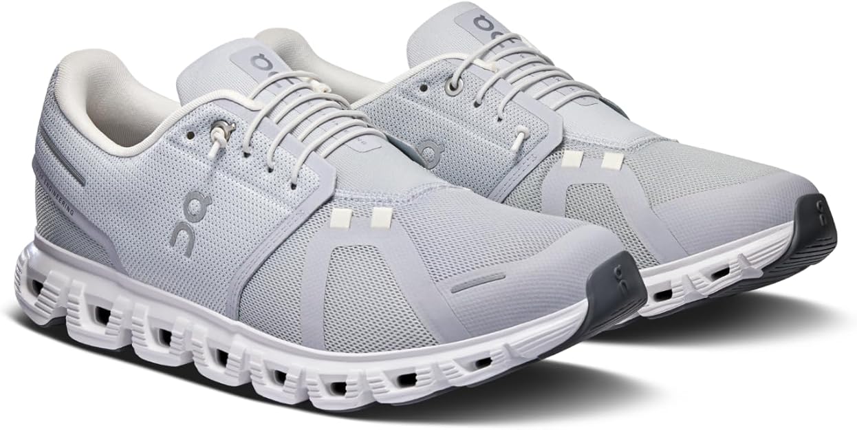 On Men's Cloud 6 Sneakers Glacier | White 3MF10070070