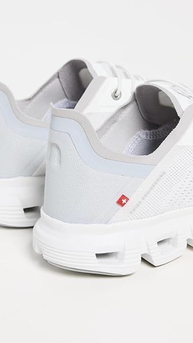 On Women's Cloud 6 Coast Sneakers White/Glacier 3WF10020813