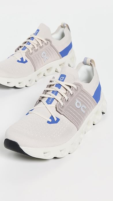 On Men's Cloudswift 4 Sneakers Cream/Cobalt 3MF10133347