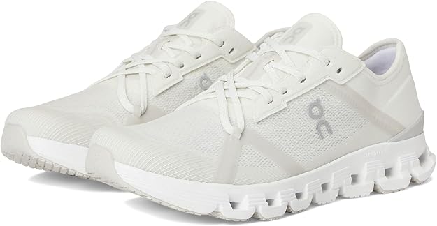 On Women's Cloud X 4 AD Sneakers White/Wolf 3WF10172852