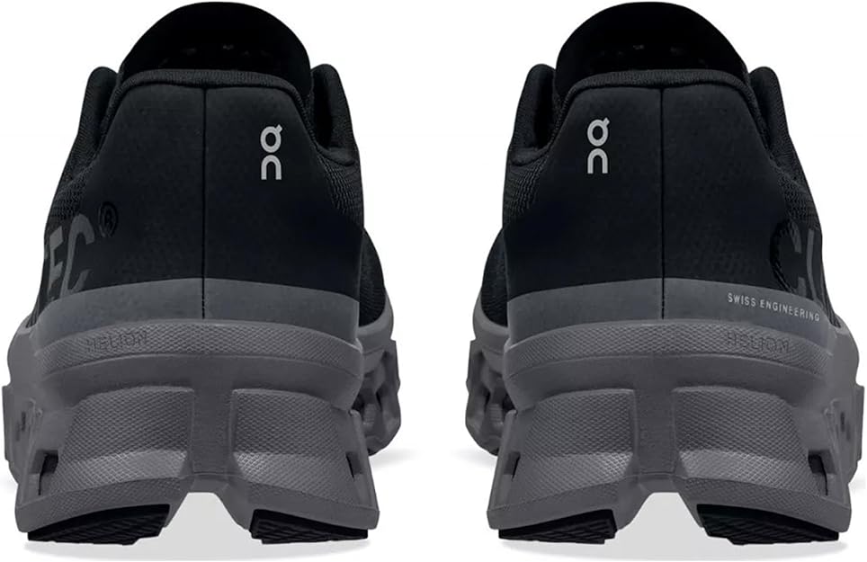 On Womens Cloudmonster Sneaker Black/Magnet 61.99024