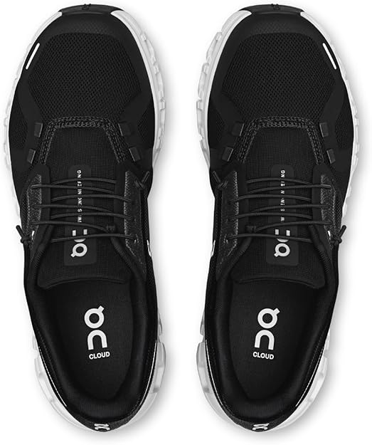 On Womens Cloud 6 Black | White 3WF10060299
