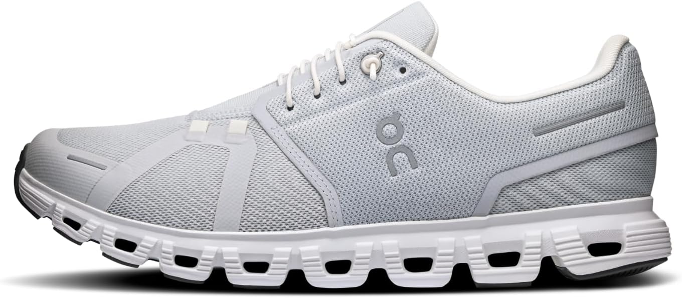 On Men's Cloud 6 Sneakers Glacier | White 3MF10070070