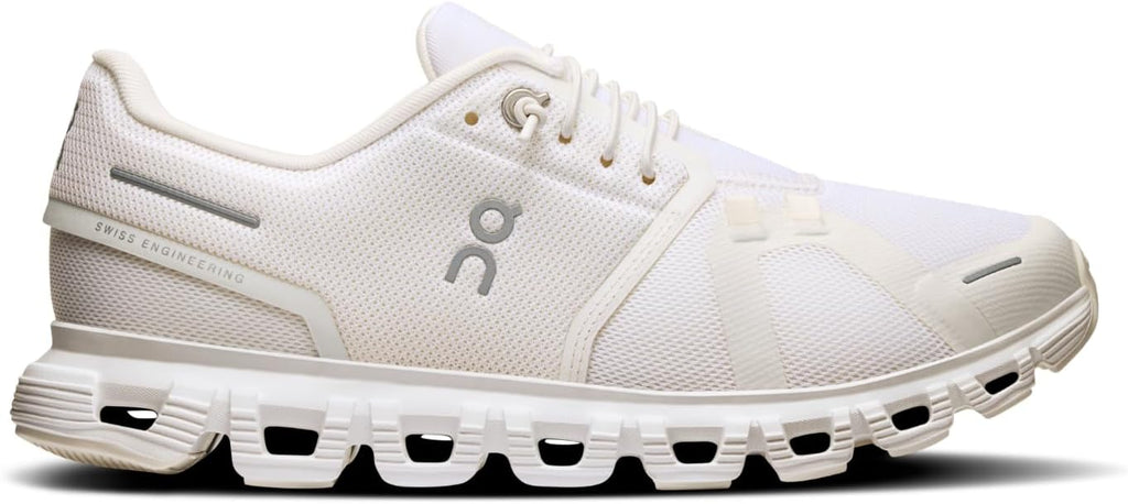 On Womens Cloud 6 Sneakers White 3WF10061200