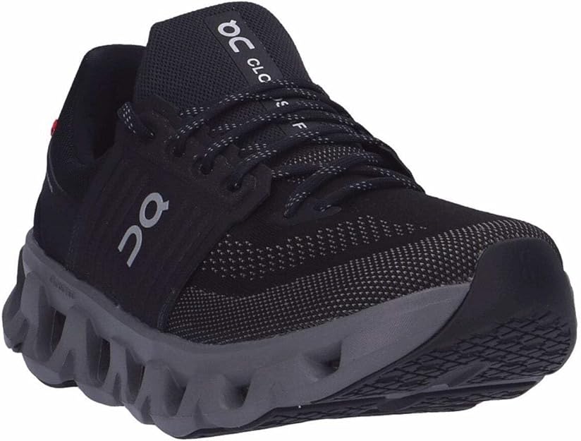 On Mens Cloudswift 4 Ad Black/Rock 3MF10570080