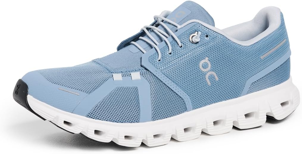 On Men's Cloud 6 Sneakers Chambray/White 3MF10071508