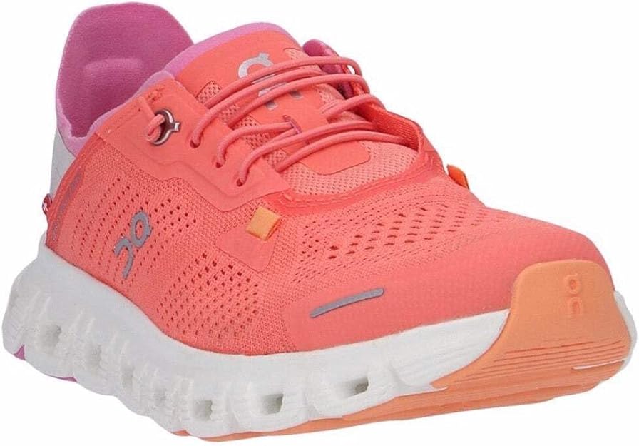 On Women's Cloud 6 Coast Sneakers Salmon/Pearl 3WF10023283