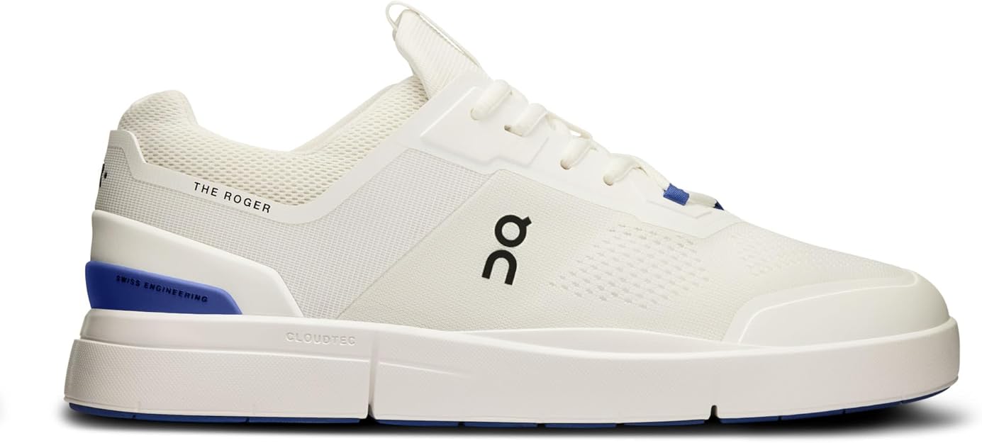 On Men's The Roger Spin Sneakers White/Indigo 3MD11472244