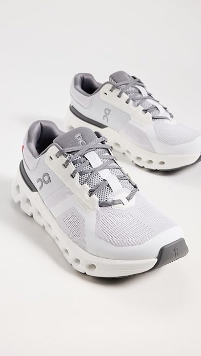 On Men's Cloudrunner 2 Sneakers Frost | White 3ME10140622