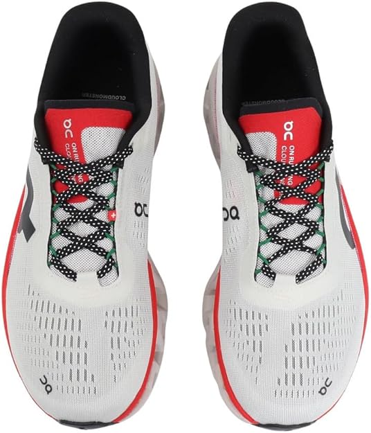 On Mens Cloudmonster 2 Ivory/Silver 3ME10122906