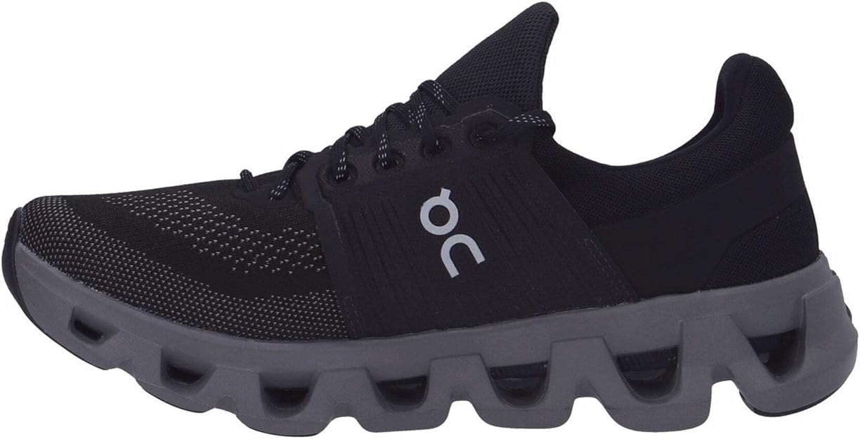 On Mens Cloudswift 4 Ad Black/Rock 3MF10570080