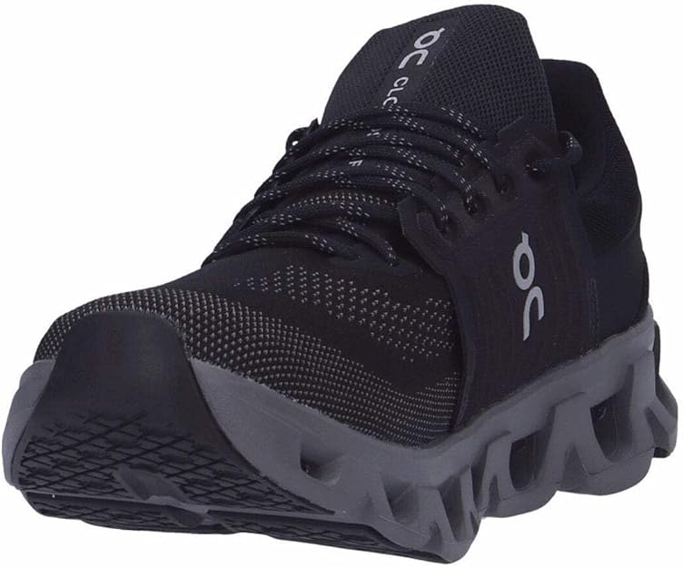 On Mens Cloudswift 4 Ad Black/Rock 3MF10570080