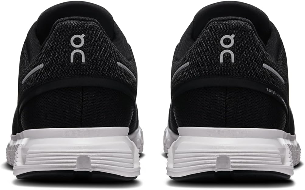 On Men's Cloud 6 Sneakers Black | White 3MF10070299
