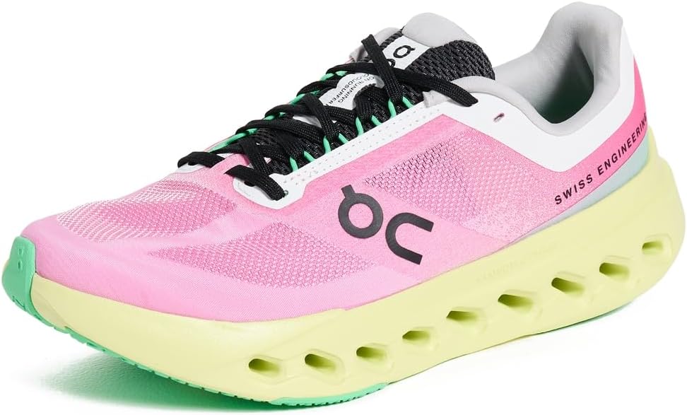 On Womens Cloudsurfer Next Pink/Limelight 3WE30053214