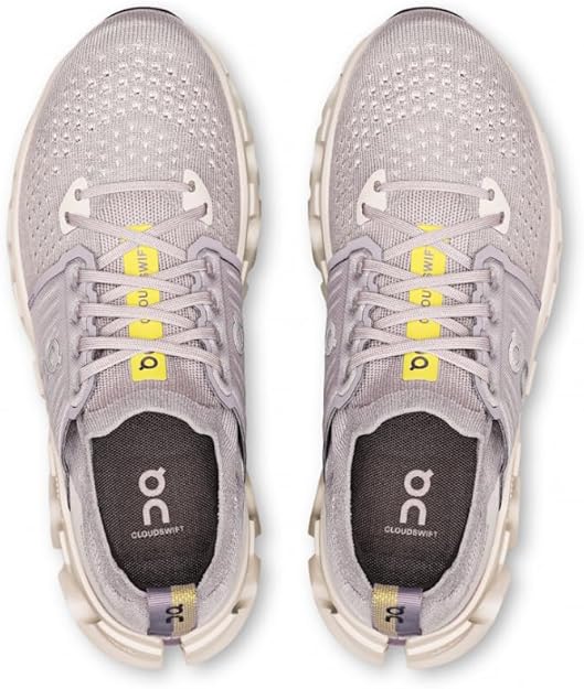 On Women's Cloudswift 4 Running Shoes Lilac/Wolf 3WF10114061