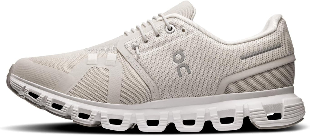 On Womens Cloud 6 Pearl/White 3WF10060755