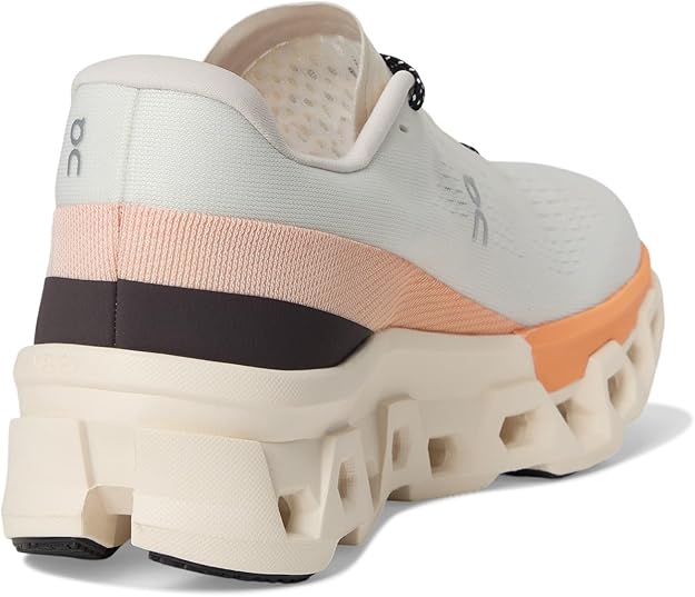 On Women's Cloudmonster Sneakers Ivory/Tangerine 3WE10113202