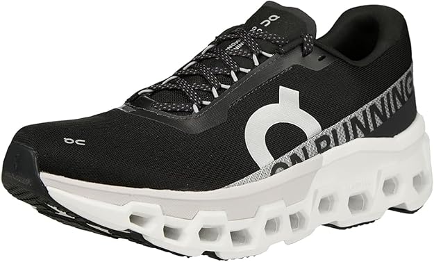 On Men's Cloudmonster 2 Running Shoes Black/Frost 3ME10121197