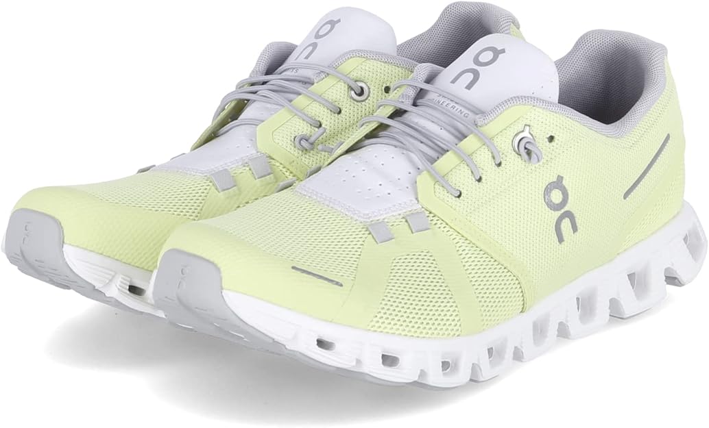 On Men's Cloud 5 Running Shoes Hay/Frost 59.98375